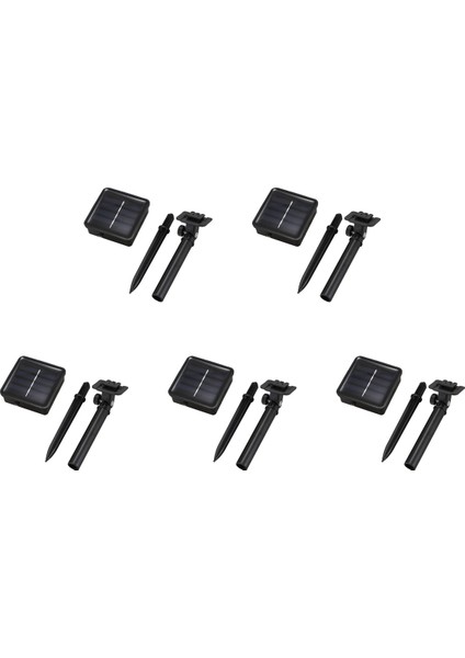 5x Solar Dize Işıklar, 10M 100LED Dış Mekan Dize Işıklar, Veranda, Parti, Noel (Sıcak Beyaz) Için Dekoratif Dize Işıklar (Yurt Dışından)