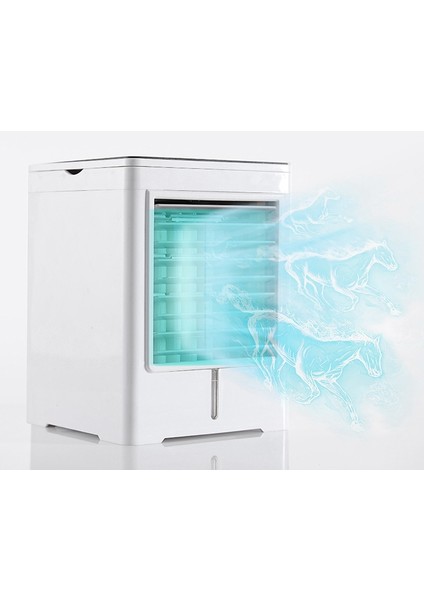 USB Hava Soğutucu Mini Küçük Taşınabilir Masaüstü Yurt Masası Klima Fanı Soğutma Elektrikli (Yurt Dışından) indirimleri