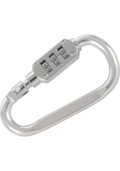 Şifreli Asma Kilit ile 3 Haneli Sayılar Asma Kilit Karabinalar Gümüş (Yurt Dışından) fiyatları