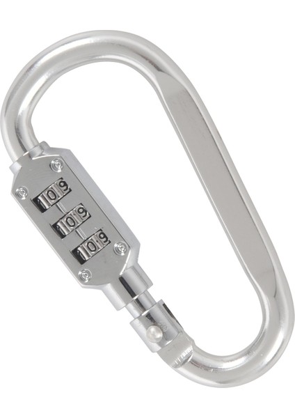 Şifreli Asma Kilit ile 3 Haneli Sayılar Asma Kilit Karabinalar Gümüş (Yurt Dışından) fırsatları