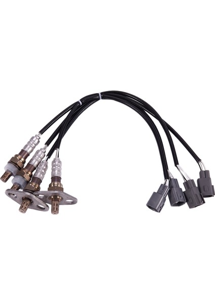 4 Adet Oksijen Sensörü 00-02 Land Cruiser LX470 98-02 4.7l ile Uyumlu (Yurt Dışından)