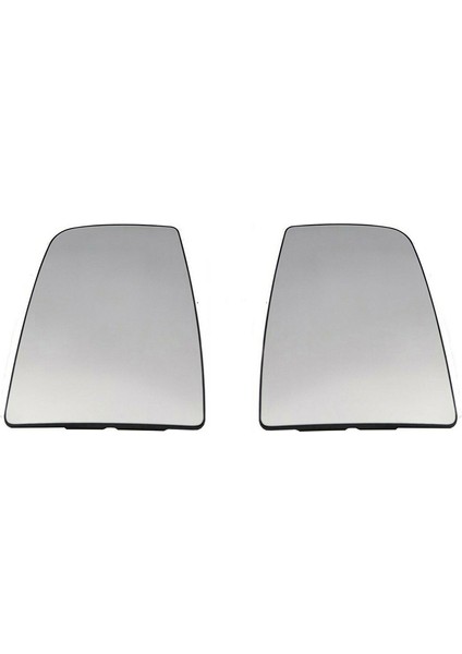 2 Adet Transit Mk8 2014 -2020 ile Uyumlu Sol Sağ Isıtmalı Arka Ayna Camı + Arka Plaka 1823986 1823985 (Yurt Dışından)