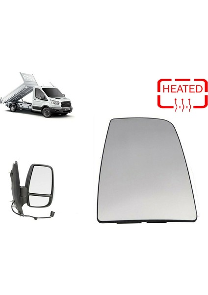 2 Adet Transit Mk8 2014 -2020 ile Uyumlu Sol Sağ Isıtmalı Arka Ayna Camı + Arka Plaka 1823986 1823985 (Yurt Dışından) fiyatları