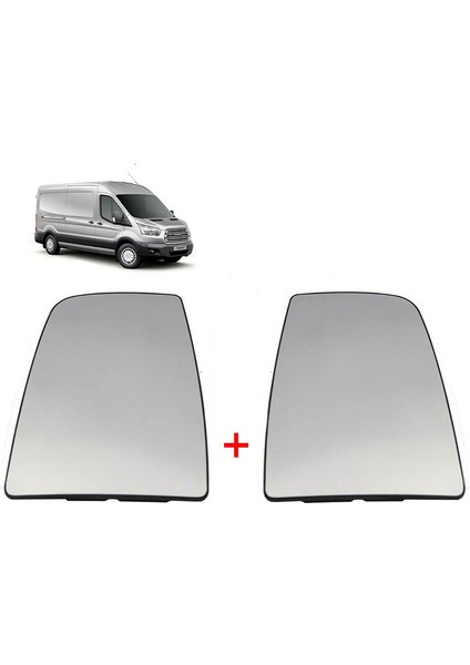 2 Adet Transit Mk8 2014 -2020 ile Uyumlu Sol Sağ Isıtmalı Arka Ayna Camı + Arka Plaka 1823986 1823985 (Yurt Dışından) modelleri