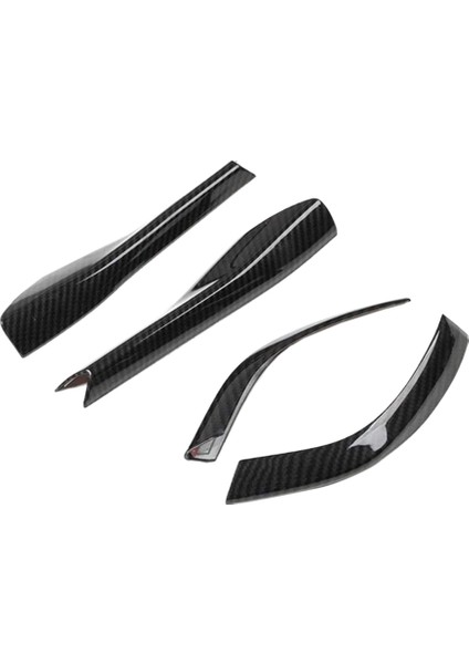 Abs Yan Ayna Dikiz Aynası Taban Kapağı Trimler Dış Kaplama Aksesuarları 2015+ ile Uyumlu (Yurt Dışından)