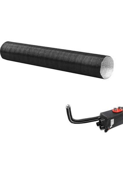Многоцелевые Наборы,2 Adet 60 mm Alüminyum Folyo Isıtıcı Hortum Ön Isıtıcı Hortum 2000 W Hava Isıtıcı Çıkışı Araba Hava Kanalı Tahliye Hortumu (Yurt Dışından)