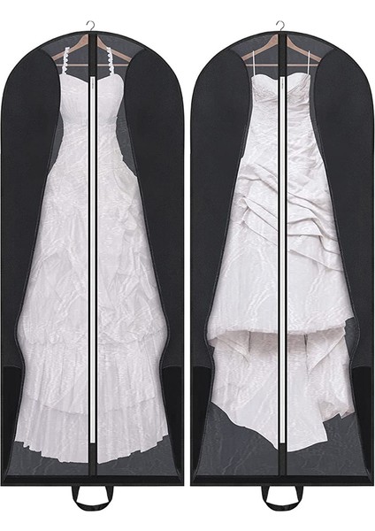 Хранение Продукции,gelin Gelinlik Elbise Konfeksiyon Çantası, Katlanabilir Taşınabilir Seyahat Kapakları Konfeksiyon Çanta Cepler ile Asılı Bagaj Depolama (Yurt Dışından)