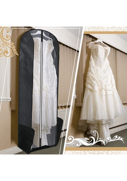 Хранение Продукции,gelin Gelinlik Elbise Konfeksiyon Çantası, Katlanabilir Taşınabilir Seyahat Kapakları Konfeksiyon Çanta Cepler ile Asılı Bagaj Depolama (Yurt Dışından) indirimleri