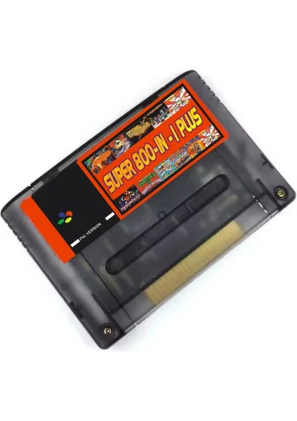 Dıy Super 800 In 1 Plus Oyun Kartı, 16 Bit Oyun Konsolu Oyun Desteği ile Uyumlu Tüm Abd/eur/japonya Konsolları (Yurt Dışından) indirimleri