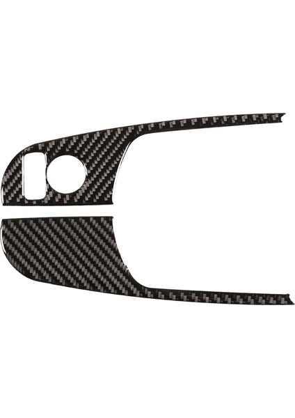 Karbon Fiber Abs Dikiz Aynası Ayar Anahtarı Paneli Kapak Trim 2014-2018 Dekorasyon Çıkartmaları ile Uyumlu (Yurt Dışından)