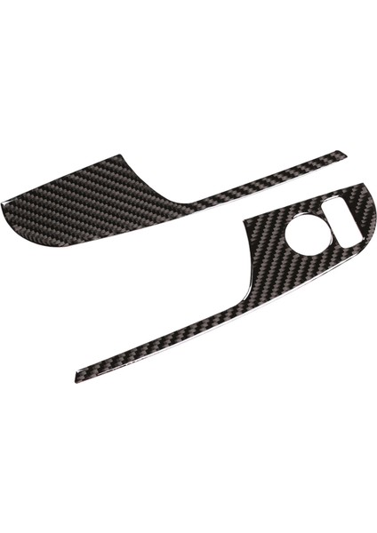 Karbon Fiber Abs Dikiz Aynası Ayar Anahtarı Paneli Kapak Trim 2014-2018 Dekorasyon Çıkartmaları ile Uyumlu (Yurt Dışından) modelleri