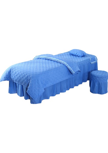 Güzellik Salonu Çarşafları Güzellik Yatakları Etekler Delik Kapakları Tam Vücut Spa Kapakları Güzellik Kapakları Dört Parçalı SET-70X190CM (Yurt Dışından)