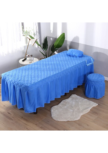 Güzellik Salonu Çarşafları Güzellik Yatakları Etekler Delik Kapakları Tam Vücut Spa Kapakları Güzellik Kapakları Dört Parçalı SET-70X190CM (Yurt Dışından) modelleri