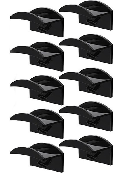 Beyzbol Şapkaları Için Duvar Şapka Rafları Için 12 Adet Yapışkanlı Şapka Kancaları, Minimalist Şapka Rafı Tasarımı, Güçlü Şapka Askıları (Yurt Dışından)