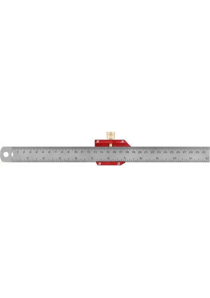 Açı Scriber Çelik Cetvel Konumlandırma Bloğu Ağaç Işleme Hattı Scriber Ölçer Marangozluk Dıy Ölçme Araçları Bulucu B (Yurt Dışından)