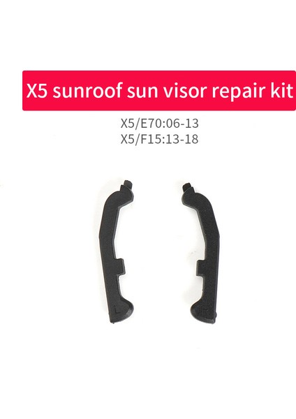 Araba Sunroof Güneşlik Kaydırıcı Kurulu Sol Sağ Parçalar X5 E70 F15 F81 54107198762 ile Uyumlu (Yurt Dışından)