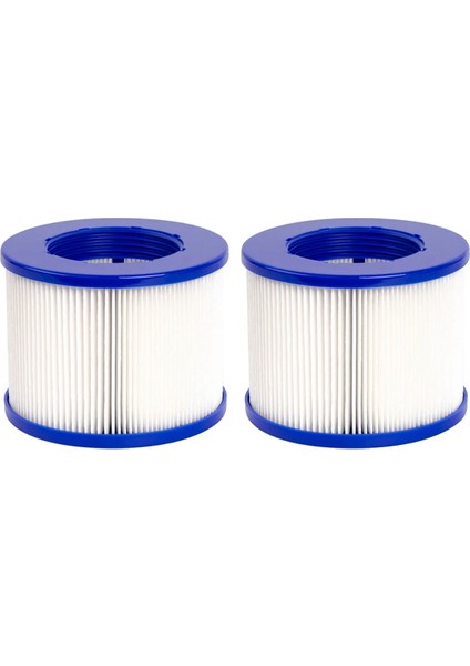 2pcs Tip Vı Filtre Spa Filtresi, Spa ve Çoğu Sıcak Küvet, Masaj Havuzu, Şişme Havuz, Yüzme Havuzu ile Uyumlu (Yurt Dışından)