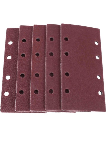 50 Adet Zımpara Pedleri, Zımpara Kağıdı Cırt Cırtlı Kum Levha 93X185MM Delikli 8 Delikli Tahıl 40/60/80/120 (Yurt Dışından)