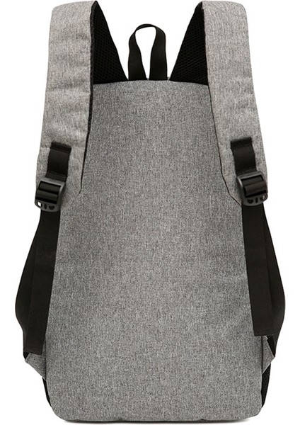 Adam Dizüstü Sırt Çantası USB Şarj Bilgisayar Sırt Çantaları Rahat Tarzı Büyük Sırt Çantası Iş Seyahat Çantası Mochilas Hombre Sırt Çantası Siyah (Yurt Dışından) fiyatları