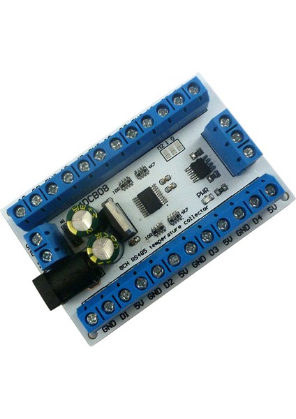 Eletechsup 8ch DS18B20 RS485 Modbus Rtu Sıcaklık Kontrol Sensörü Uzaktan Dijital Modül Plc R4DCB08 (Yurt Dışından) fiyatları