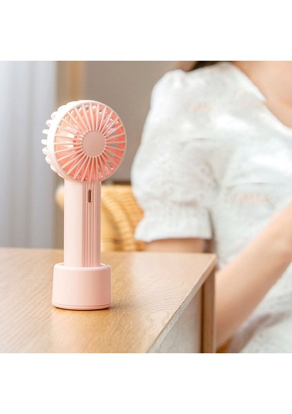 El Tipi USB Fanlar Mini Taşınabilir Dış Mekan Fanı, Şarj Edilebilir, Pille Çalışan Elektrikle Çalışan Ev Siyahı (Yurt Dışından) modelleri