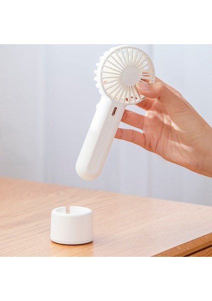 El Tipi USB Fanlar Mini Taşınabilir Dış Mekan Fanı, Şarj Edilebilir, Pille Çalışan Elektrikle Çalışan Ev Siyahı (Yurt Dışından) fırsatları