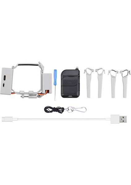 Mini 3 Drone Airdrop Airdrop Sistemi ile Uyumlu Mını 3 Pro ile Uyumlu Atıcı Yem Alyans Hediye Atma Teslimatı (Yurt Dışından)