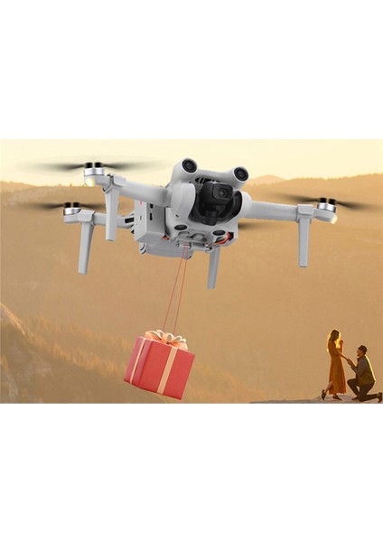 Mini 3 Drone Airdrop Airdrop Sistemi ile Uyumlu Mını 3 Pro ile Uyumlu Atıcı Yem Alyans Hediye Atma Teslimatı (Yurt Dışından)