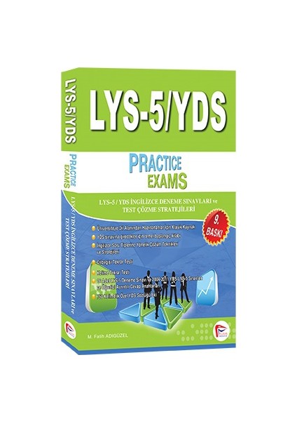 Pelikan Yayınları Yds Practice Exams-M. Fatih Adıgüzel