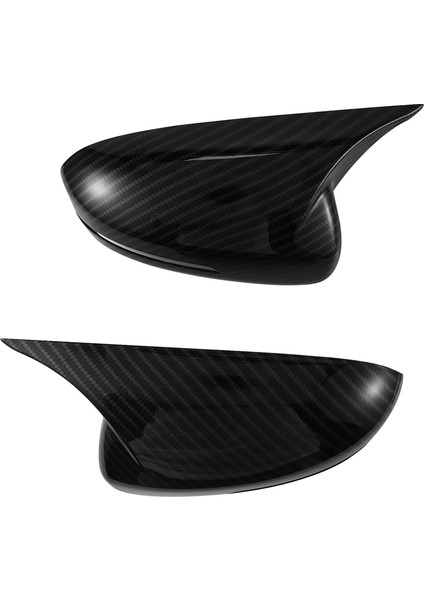 1 Çift Dikiz Aynası Kapağı Konut Öküz Boynuz Trim Kapaklar ile Uyumlu K5 2011-2015 Yan Ayna Etiketi Karbon (Yurt Dışından) fırsatları