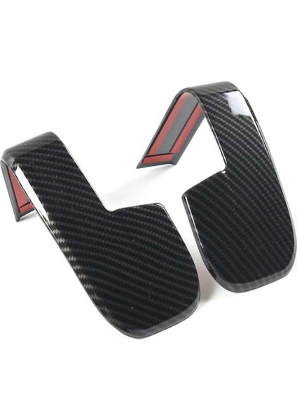 2022 2023 Araba Dikiz Yan Ayna Kapağı Dekorasyon Trim Etiket Aksesuarları ile Uyumlu - Abs Karbon Fiber (Yurt Dışından)