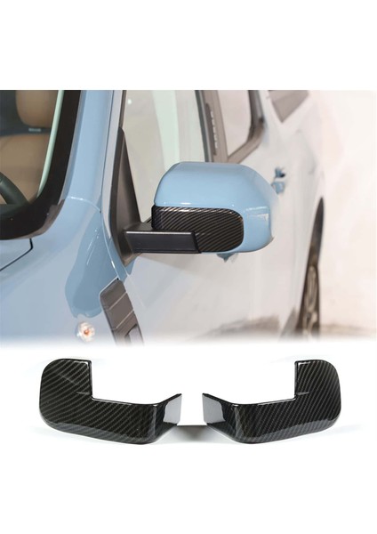 2022 2023 Araba Dikiz Yan Ayna Kapağı Dekorasyon Trim Etiket Aksesuarları ile Uyumlu - Abs Karbon Fiber (Yurt Dışından) fiyatları