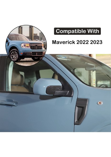 2022 2023 Araba Dikiz Yan Ayna Kapağı Dekorasyon Trim Etiket Aksesuarları ile Uyumlu - Abs Karbon Fiber (Yurt Dışından) fırsatları