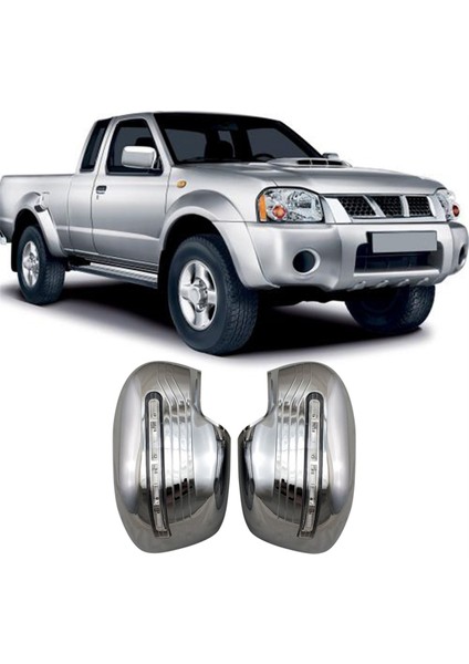 Araba Dikiz Aynası Kapağı Navara NP300 D23 2015-2019 ile Uyumlu Led'li Kapı Ayna Kapağı (Yurt Dışından) fiyatları