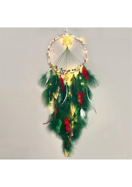 Yıldız Dream Catcher Işıkları ile El Yapımı Dreamcatcher Asılı Dekorasyon Ev Duvar Dekorasyonu Zanaat Süsleme (Yurt Dışından) modelleri