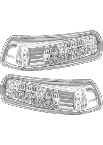 1 Çift LED Dikiz Aynası Işıkları Kapı Kanat Ayna Dönüş Sinyali ile Uyumlu 7 Ec7 EC715 EC718 Yan Ayna Flaşör (Yurt Dışından)