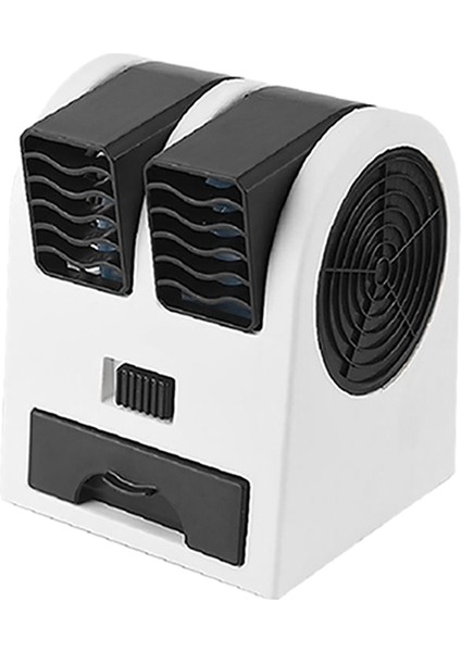 Mini Klima 3'ü 1 Arada Fan Nemlendirici Arıtma Ev/dış Mekan Usb/pil ile Çalışan Taşınabilir Sessiz Soğutucu (Yurt Dışından)