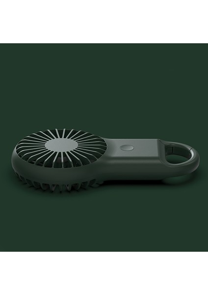 Yeni Karabina Fanlar USB Şarj El 7 Renk Işıkları ile Taşınabilir Küçük Fan Mini Hava Soğutucu Yeşil (Yurt Dışından) fırsatları