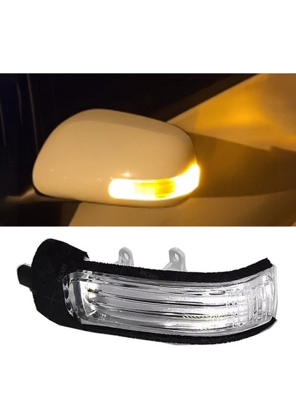 Araba Sol Yan Dikiz Aynası Dönüş Sinyali Yan Ayna Işığı 2010-2012 ile Uyumlu (Yurt Dışından) fırsatları