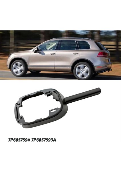 Araba Dikiz Aynası Montaj Ayar Kapağı 7P6857594 2011-2017 ile Uyumlu Iç Ayna Alt Plaka Çerçevesi 7P6857593A (Yurt Dışından) modelleri