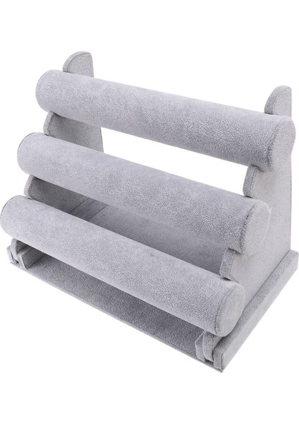 Хранение Продукции,üçlü Bilezik Tutucu Takı Ekran Standı Saat Bileklik Bar Kolye Depolama Organizatör Gri (Yurt Dışından) modelleri