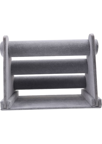 Хранение Продукции,üçlü Bilezik Tutucu Takı Ekran Standı Saat Bileklik Bar Kolye Depolama Organizatör Gri (Yurt Dışından) indirimleri