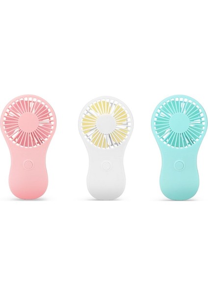 Mini Taşınabilir Cep Fanı Soğuk Hava El Tipi Seyahat Soğutucu Soğutma Fanları 3x Aaa Pil Tarafından Desteklenmektedir Beyaz (Yurt Dışından)