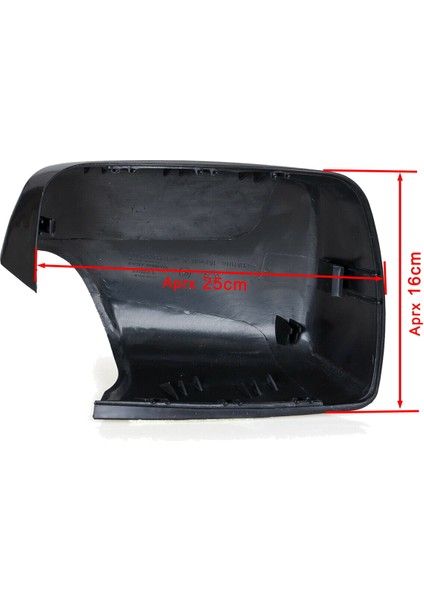 Uyumlu - E53 X5 2000 2001 2002 2003 2004 2005 2006 Sağ Yan Dikiz Aynası Kapağı 51168256322 + 51168254904 (Yurt Dışından) fiyatları