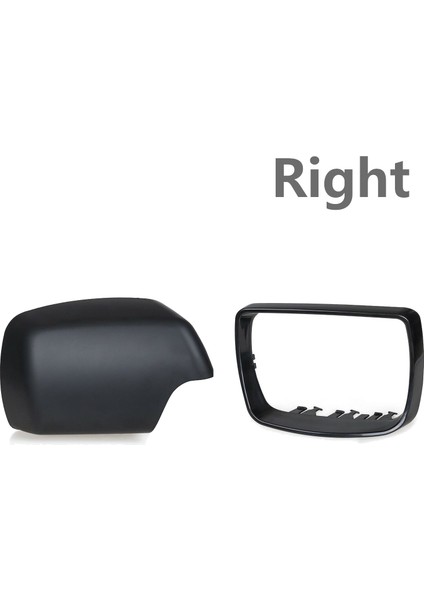 Uyumlu - E53 X5 2000 2001 2002 2003 2004 2005 2006 Sağ Yan Dikiz Aynası Kapağı 51168256322 + 51168254904 (Yurt Dışından) fırsatları