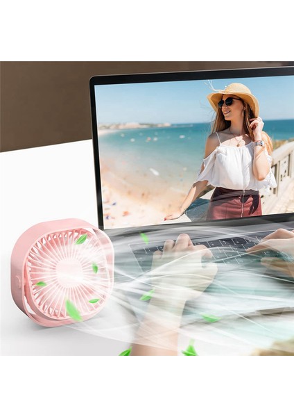 4 Inç USB Masa Fanı 3 Hız Taşınabilir Masa Küçük Soğutma 360°DÖNDÜRÜLEBILIR Sessiz Masaüstü Ev Ofis Için Pembe (Yurt Dışından) modelleri