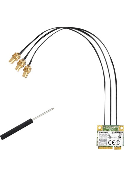 Broadcom Çip Nıc BCM94360HMB Dizüstü Bilgisayar Gigabit AC1300M Bluetooth 4.0 Kablosuz Nıc Pcı-E Arayüzü Nıc,b (Yurt Dışından)