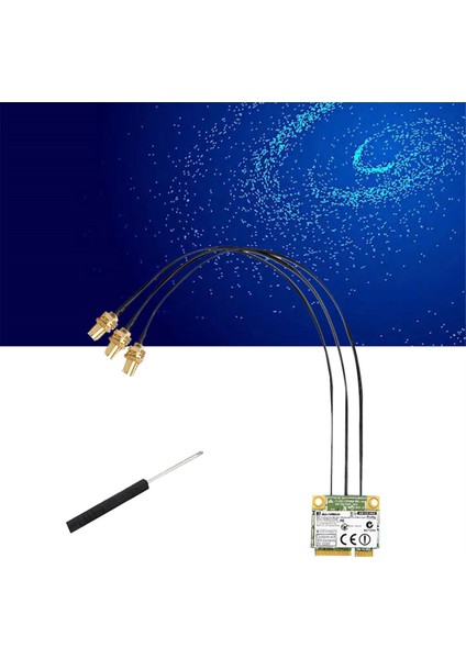 Broadcom Çip Nıc BCM94360HMB Dizüstü Bilgisayar Gigabit AC1300M Bluetooth 4.0 Kablosuz Nıc Pcı-E Arayüzü Nıc,b (Yurt Dışından)