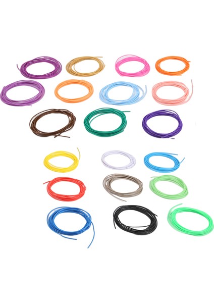 3D Baskı Kalemi Pcl Filament Yedekleri 1,75 Mm, 20 Rastgele Renk Paketi, 70 ° Düşük Erime Sıcaklığı, Çocuklar Için Hediyeler (200 Ft) (Yurt Dışından) fiyatları