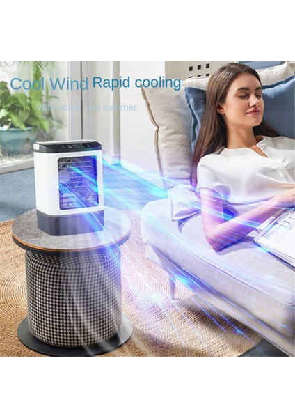 Taşınabilir Fan Masaüstü Çift Ultrasonik Atomizasyon 3 Hız Sessiz Hava Soğutucu Gece Lambası Elektrikli Ev Için (Yurt Dışından)